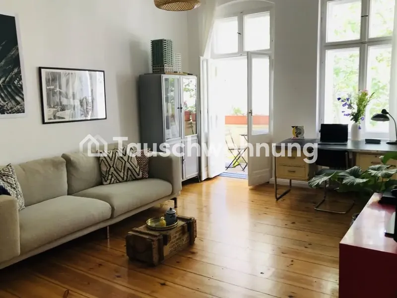 Tauschwohnung: 2 Zimmer Altbau mit Balkon Nähe Park — photo 1